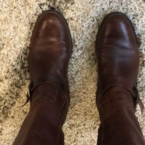 Brown Cole haan riding boots